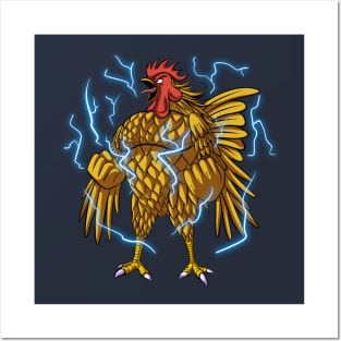 Serama Rooster Posters and Art